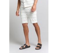 Shorts NO EXCESS "No Excess Jersey-Shorts", Herren, Gr. L, beige (ecru), 100% Baumwolle, Hosen Shorts (36625718-L)