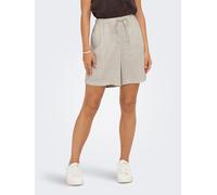 ONLY - ONLSIESTA MW PULL-UP LIN BL SHORTS NOOS Moonbeam - Gr. - L
