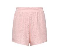 Shorts ONLY "ONLSMILLA LOOSE SHORTS JRS", Damen, Gr. L, N-Gr, rosy touch, Obermaterial: 95% Polyester, 5% Elasthan, unifarben, loose fit kurz, Hosen Shorts, Materialmix, loose fit (61591565-L) rosy to