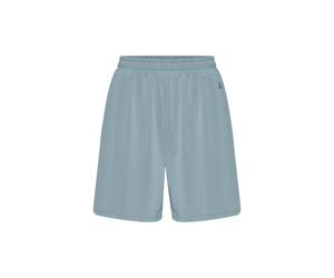 Shorts OXMO "Shorts OXBjörk", Damen, Gr. S, N-Gr, blau (smoke blau), Obermaterial: 64% Modal CMD. 36% Polyester PES., Hosen Shorts (30997936-S) smoke blau