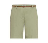 Shorts OXMO "Shorts OXDaney", Damen, Gr. 44, N-Gr, grün (oil grün), Obermaterial: 98% Baumwolle CO. 2% Elasthan EL., Hosen Shorts (73088410-44) oil grün