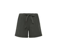 Shorts OXMO "Shorts OXLina", Damen, Gr. XXL, N-Gr, grau (dunkelgrau), Obermaterial: 100% Baumwolle CO., Hosen Shorts (67966356-XXL) dunkelgrau