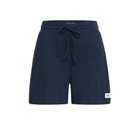 Shorts OXMO "Shorts OXPims", Damen, Gr. S, N-Gr, blau (total eclipse), Obermaterial: 57% Baumwolle CO. 43% Polyester PES., Hosen Shorts (85115013-S) total eclipse