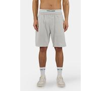 Shorts PEGADOR "Signar Heavy Rib Shorts", Herren, Gr. XL, N-Gr, washed fog grau weiß, Rippware, Obermaterial: 100% Baumwolle, unifarben, regular fit, Hosen Shorts, Baumwolle, regular fit (77833619-XL)