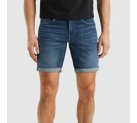 PME Legend Herren Jeans Short NIGHTFLIGHT - Regular Fit - Blau - Grau Stretch, Größe:W 40, Farbe:Real Mid Blue RMB
