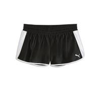 Shorts PUMA "FUTURE.PUMA.ARCHIVE Gewebte Shorts Damen", Damen, Gr. M, Normalgrößen, schwarz, Obermaterial: 100% Polyester. Einsatz: 100% Polyester, regular fit, Hosen Shorts (13017101-M) schwarz