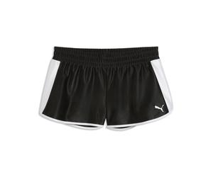 Shorts PUMA "FUTURE.PUMA.ARCHIVE Gewebte Shorts Damen", Damen, Gr. XS, Normalgrößen, schwarz, Obermaterial: 100% Polyester. Einsatz: 100% Polyester, regular fit, Hosen Shorts (13017101-XS) schwarz
