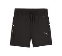Shorts PUMA "PUMATECH Relaxed Shorts Herren", Herren, Gr. S, Normalgrößen, schwarz, Obermaterial: 100% Polyester. Tasche - Oben: 100% Polyester. Tasche - Unten: 100% Polyester, unifarben, relaxed fit,