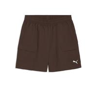 Shorts PUMA "WARDROBE ESS Relaxed 6" Cargoshorts Herren", Damen, Gr. XXL, Normalgrößen, chocolate braun, Obermaterial: 100% Nylon. Seitentasche - Oben: 100% Polyester. Seitentasche - Unten: 100% Nylon