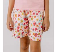 Shorts Rosa Blumen Allover Bio-Baumwolle GOTS - Walkiddy 116