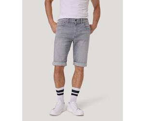 Shorts "ROUVEN shorts", Damen, Gr. 31, N-Gr, grau used whisker, Denim/Jeans, Obermaterial: 98% Baumwolle, 2% Elasthan, PIONEER AUTHENTIC JEANS, unifarben, regular fit kniefrei, Hosen Shorts, Sommerhos