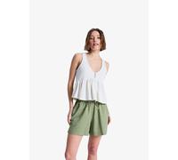 Bermudas ROXY "Lekeitio Break", Damen, Gr. XXL, oil grün, Obermaterial:55% Leinen, 45% Viskose;, Hosen Bermudas (32708361-XXL) oil grün