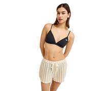 Shorts ROXY "Moana Story", Damen, Gr. L, beige (pebble), Obermaterial: 50% Baumwolle, 50% Polyester., Hosen Shorts (67909128-L) pebble