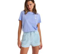 Shorts ROXY "Vibrant Community", Damen, Gr. L, light blau, Obermaterial: 100% Baumwolle., Hosen Shorts (42089331-L) light blau