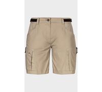 Shorts SCHÖFFEL "Shorts Style Maghera WMN", Damen, Gr. 36, Normalgrößen, beige (4705, beige), Oberstoff: 88% Nylon, 12% Elasthan. Oberstoff Besatz: 65% Polyester, 35% Baumwolle, Hosen Shorts (66752608