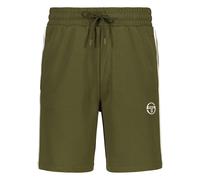 Shorts SERGIO TACCHINI "PIETRAPERTOSA_ Herren", Herren, Gr. XL, EURO-Größen, sphagnum, gardenia, 100% POLYESTER, normal, Hosen Shorts, Kurze Hose Herren, Shorts, Retro, Sporthose, Streetwear, Sale (44