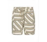 Shorts SOYACONCEPT "Soya Concept Shorts SC-FELIA", Damen, Gr. XS, Normalgrößen, beige (7120c butternut combi), Obermaterial: 100% Viskose, Hosen Shorts (83113819-XS) 7120c butternut combi