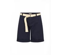 Shorts SOYACONCEPT "Soya Concept Shorts SC-ROVENA", Damen, Gr. 38, Normalgrößen, blau (6910 navy), Obermaterial: 98% Baumwolle, 2% Elasthan, Hosen Shorts (87163500-38) 6910 navy