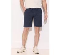 Shorts STREET ONE MEN, Herren, Gr. 40, schwarz ink blau, Web, 98% Baumwolle, 2% Elasthan, unifarben, regular fit kurz, Hosen Shorts, Elastikbund mit Tunnelzug (10152255-40) schwarz ink blau