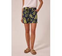 Mid Waist Shorts mit floralem Print