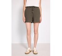 Street One Studio Damen F378707 Musselin Shorts, Acron Brown, 36