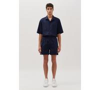 Shorts STUDIO SEIDENSTICKER "Studio", Herren, Gr. L, Normalgrößen, blau, 100% Baumwolle, unifarben, Hosen Shorts (54087535-L)