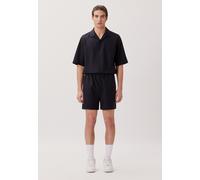 Shorts STUDIO SEIDENSTICKER "Studio", Herren, Gr. L, Normalgrößen, blau (navy), 52% Wolle 44% Polyester 4% Elastan, unifarben, Hosen (77719939-L) navy