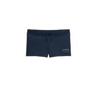 Shorts SUPERDRY "ATH ESS JERSEY SCRIPT SHORT", Damen, Gr. M, N-Gr, navy, Jersey, Obermaterial: 100% Baumwolle, meliert, slim fit ca. Mitte Oberschenkel, Hosen Shorts (56503259-M) navy