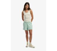 Shorts SUPERDRY "STUDIOS SWEAT SHORT", Damen, Gr. L, N-Gr, hemlock grün, Jersey, Obermaterial: 100% Baumwolle, unifarben, slim fit ca. Mitte Knie, Hosen Shorts (97971706-L) hemlock grün