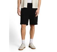 Shorts TOM TAILOR DENIM, Herren, Gr. M, N-Gr, schwarz, Web, Obermaterial: 70% Baumwolle, 30% Polyester, Hosen Shorts (46855848-M) schwarz
