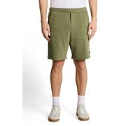 Shorts TOM TAILOR DENIM, Herren, Gr. XL, N-Gr, oak leaf grün, Web, Obermaterial: 70% Baumwolle, 30% Polyester, Hosen Shorts (44871446-XL) oak leaf grün