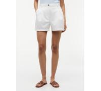 Shorts TOMMY HILFIGER "COTTON CHINO FLARE SHORTS", Damen, Gr. 38, N-Gr, ecru, Web, Obermaterial: 100% Baumwolle. Futter: 100% Baumwolle, unifarben, regular fit kurz, Hosen Shorts, Baumwolle, in ausges