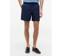 Shorts TOMMY HILFIGER "DOVER 6" PO CO LYOCELL GMD", Herren, Gr. 30, N-Gr, carbon navy, Web, Obermaterial: 61% Lyocell, 39% Baumwolle, Hosen Shorts, gewaschen, mit 15 cm Schrittlänge elastischer Bund (