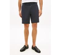 Shorts TOMMY HILFIGER "DOVER AOP Essential TWILL", Herren, Gr. 31, N-Gr, navy allover, Web, Obermaterial: 96% Baumwolle, 4% Elasthan, gerade kniefrei, Hosen Shorts (13384636-31)