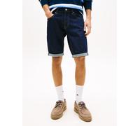 Shorts TOMMY JEANS "RONNIE", Herren, Gr. 33, N-Gr, denim schwarz, Denim/Jeans, Obermaterial: 99% Baumwolle, 1% Elasthan, unifarben, regular fit kurz, Hosen Shorts, Regular fit mit praktischen Taschen 