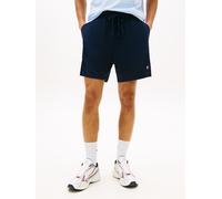 Shorts TOMMY JEANS "TJM WAFFLE BEACH", Herren, Gr. XL, N-Gr, schwarz night navy, Web, Obermaterial: 60% Baumwolle, 40% Polyester, unifarben, regular fit kurz, Hosen Shorts, Regular fit mit elastischem