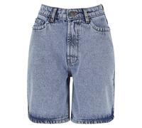 Urban Classics Damen Shorts Ladies 90`s Bermuda, Denim Bermudashorts für Frauen, im Retro-Style, tinted lightblue washed, 33