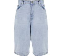 Shorts URBAN CLASSICS "Urban Classics Herren 90's Heavy Denim Shorts", Herren, Gr. 33, Normalgrößen, new light blau washed, 100% Baumwolle, unifarben, loose fit, Hosen Shorts (50644055-33) new light b