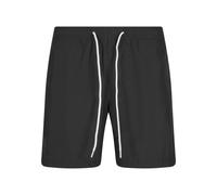 Shorts URBAN CLASSICS "Urban Classics Herren Basic Running Shorts", Herren, Gr. S, US-Größen, schwarz, 100% Polyester, unifarben, normal, Hosen Shorts (27225619-S) schwarz