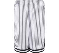 Urban Classics Herren Shorts Striped Mesh Shorts, lässige Shorts für Männer, gestreift, Knielang, erhältlich, Größen S-5XL