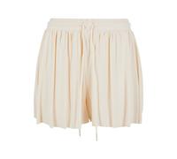 Shorts URBAN CLASSICS "Urban Classics Ladies Jersey Skort", Damen, Gr. L, US-Größen, sandweiß, 91% Polyamid, 9% Elasthan, unifarben, loose fit, Hosen Shorts (89640369-L) sandweiß
