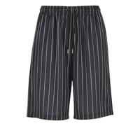 Urban Classics Pinstripe Sportshorts XL Black / White