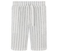 Shorts URBAN CLASSICS "Urban Classics Striped Crinkle Resort Shorts", Herren, Gr. XL, US-Größen, sanftes weiß, schwarz, 92% Polyester, 6% Viskose, 2% Elasthan, gestreift, normal, Hosen Shorts (6673844