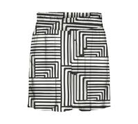 Shorts VERO MODA "VMEASY JOY HW SHORTS WVN GA", Damen, Gr. L (40), N-Gr, schwarz (schwarz aop:pernille), Web, Obermaterial: 100% Viskose, bedruckt, bequem kurz, Hosen Shorts (41721640-L)