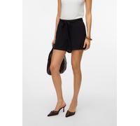 Shorts VERO MODA "VMMENNY H/W SHORTS WVN GA", Damen, Gr. M (38), N-Gr, schwarz, Web, Obermaterial: 100% Viskose, unifarben, regular fit kurz, Hosen Shorts, Viskose, regular fit (39232008-M) schwarz