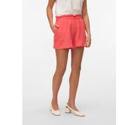 Shorts VERO MODA "VMNATALI HW SHORTS NOOS", Damen, Gr. M (38), N-Gr, dubarry, Web, Obermaterial: 100% Baumwolle, unifarben, relaxed fit kurz, Hosen Shorts (83600560-M) dubarry