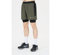 Shorts VIRTUS "Dylan", Herren, Gr. M, US-Größen, grün, grün, 87% Polyester, 13% Elasthan, unifarben, kurz, Hosen Shorts, aus atmungsaktivem 4-Wege-Stretch (94841628-M) grün, grün
