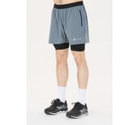 Shorts VIRTUS "Dylan", Herren, Gr. XL, US-Größen, grau, 87% Polyester, 13% Elasthan, unifarben, kurz, Hosen Shorts, aus atmungsaktivem 4-Wege-Stretch (69028816-XL) grau