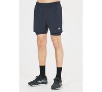 Shorts VIRTUS "Zayne V2", Herren, Gr. S, US-Größen, dunkelblau, 95% Polyester, 5% Elasthan, unifarben, kurz, Hosen Shorts, mit elastischem Bund und innenliegendem Kordelzug (74470809-S) dunkelblau