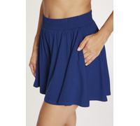 Shorts VIVANCE ACTIVE, Damen, Gr. M (40/42), N-Gr, marine, Single Jersey, Obermaterial: 95% Viskose, 5% Elasthan, unifarben, Basic, figurumspielend kurz, Hosen Shorts, Rockhosen-Design (72708561-M) ma